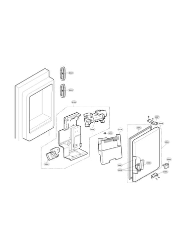 Icemaker & ice bin parts