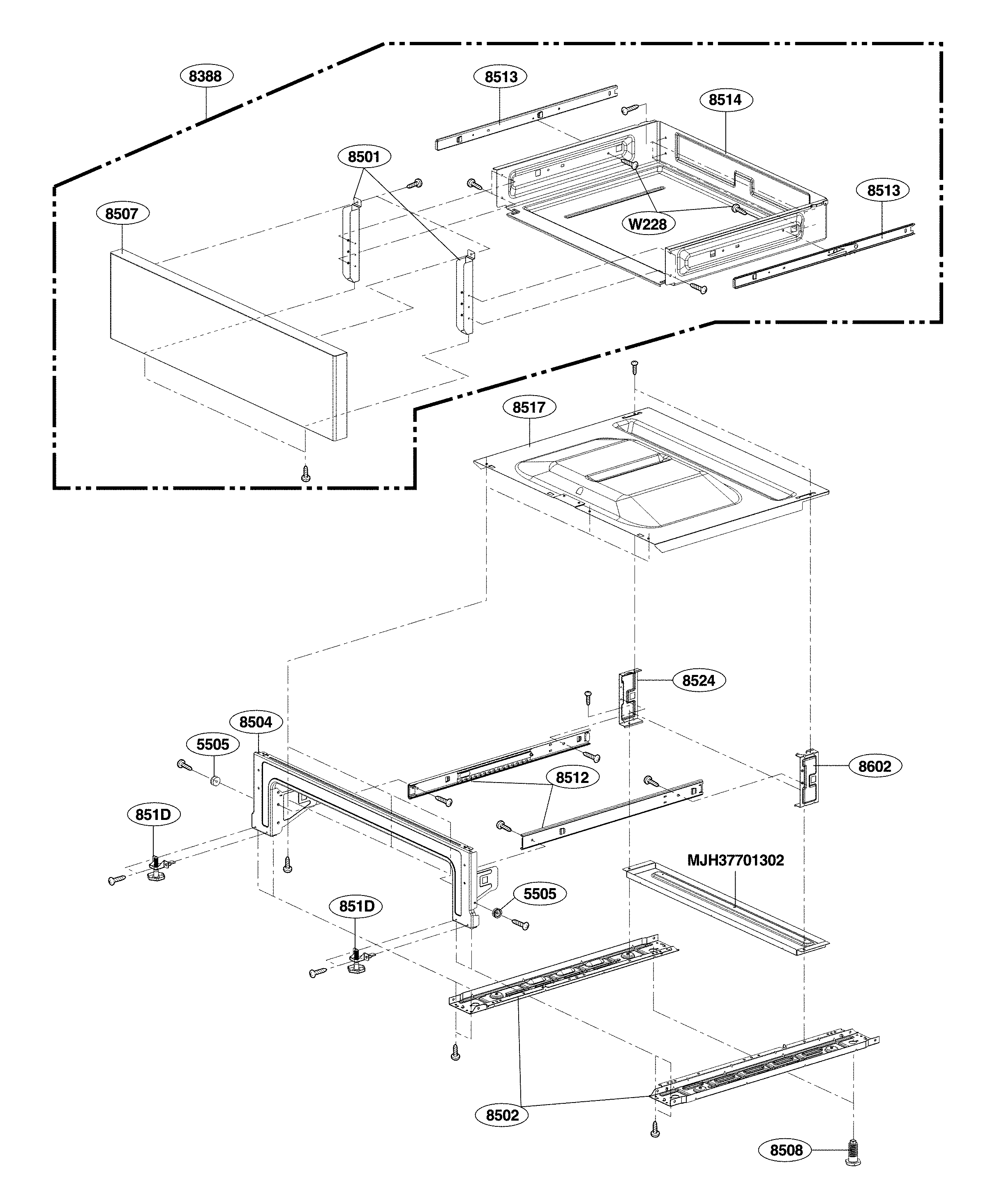 DRAWER PARTS