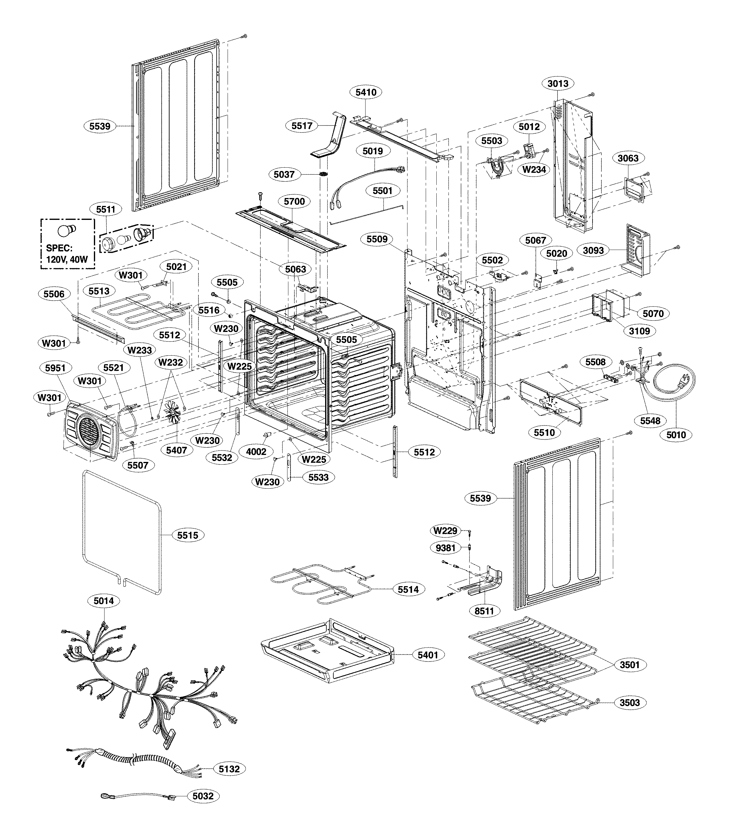 CAVITY PARTS(II)