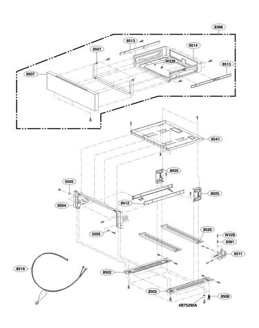 Drawer parts