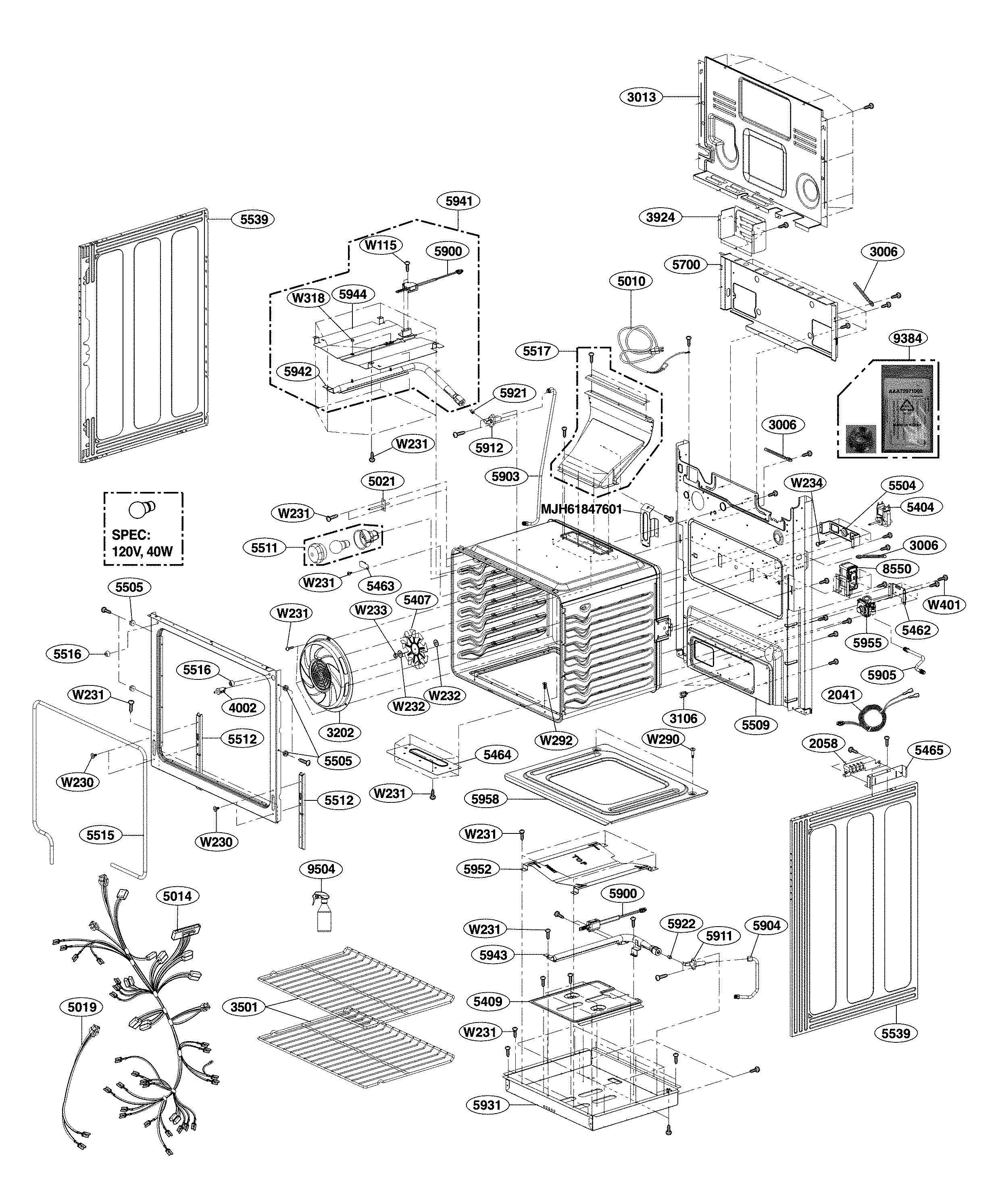 CAVITY PARTS