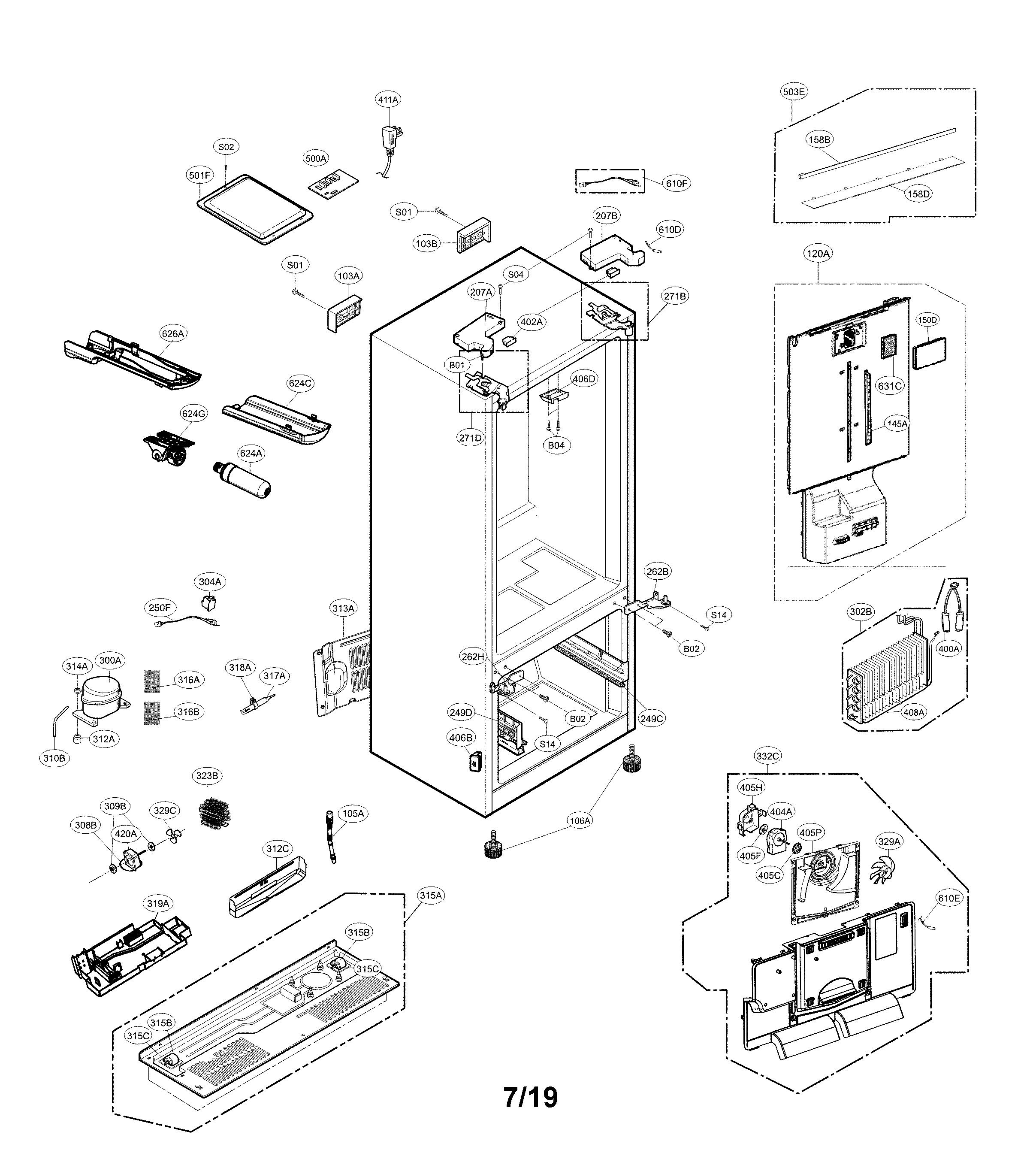 Case parts