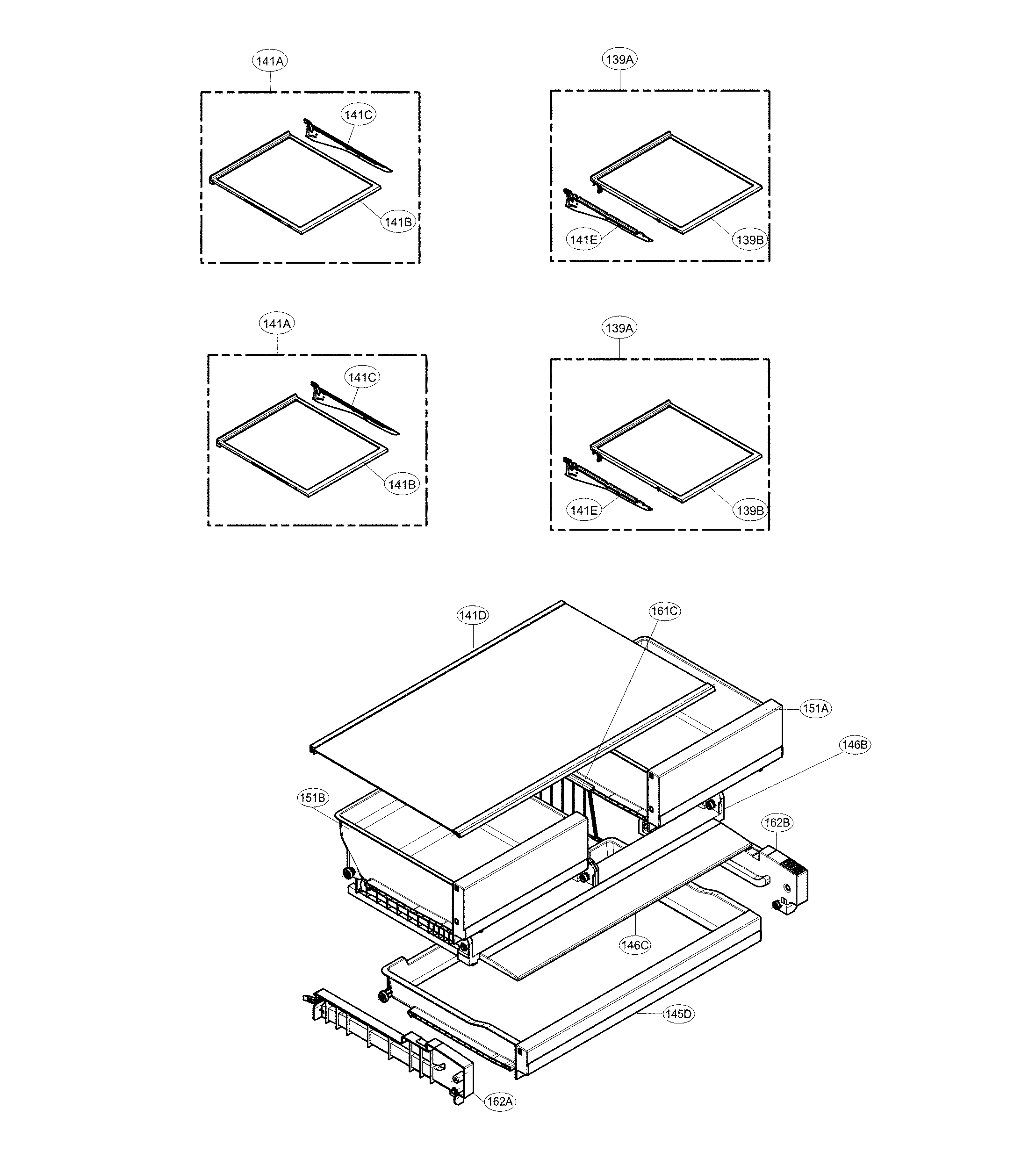 Refrigerator parts
