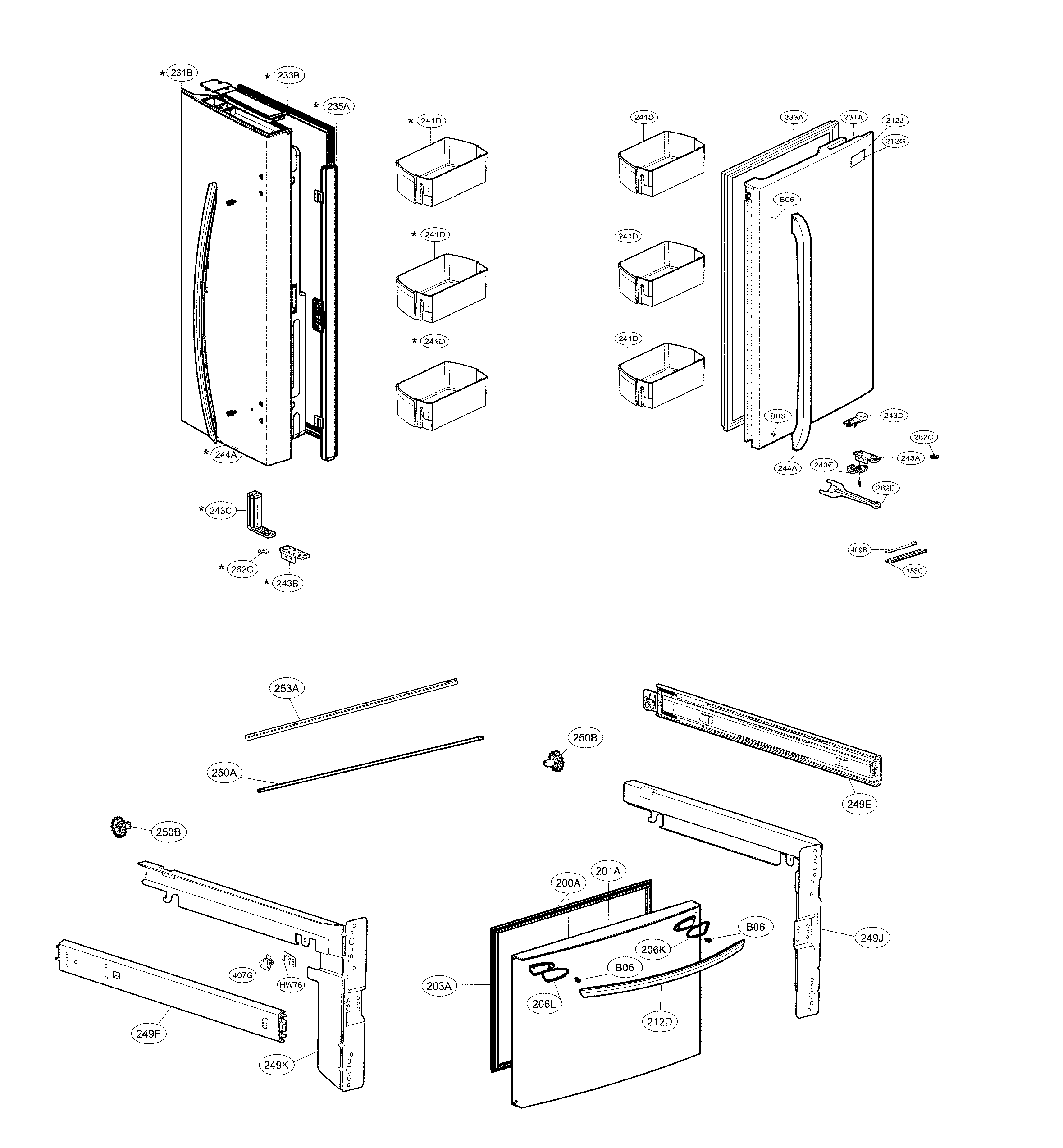 Door parts