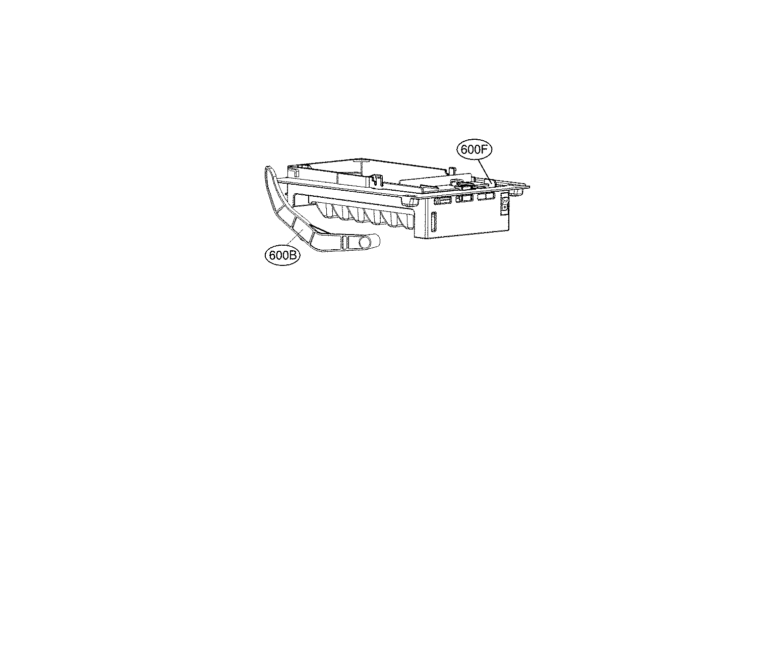 Icemaker and ice bin parts