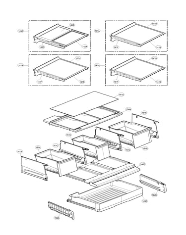 Refrigerator parts
