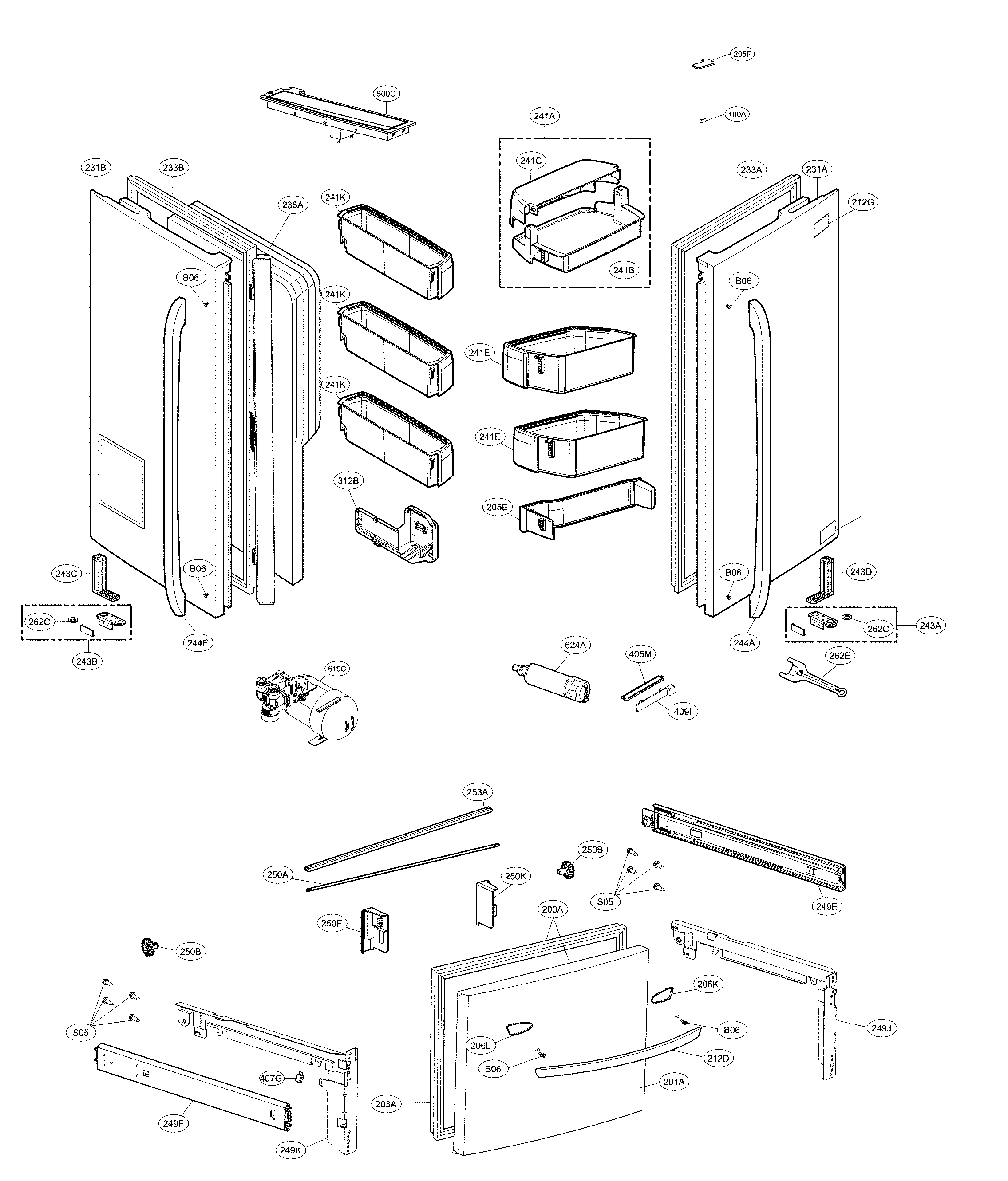 Door parts