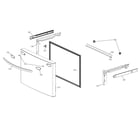 LG LRFXC2406S/00 door parts - freezer diagram