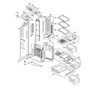LG LSC24971ST/00 refrigerator compartment diagram