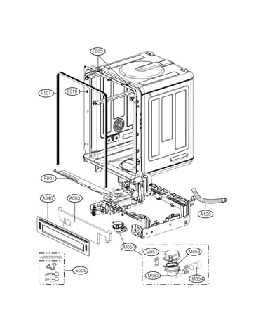 Tub and frame