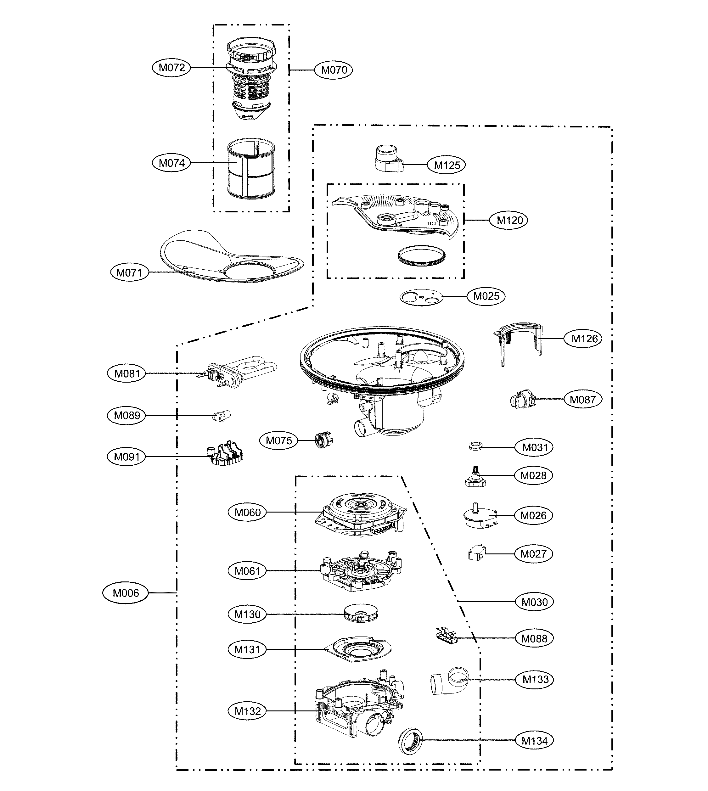 Sump assembly