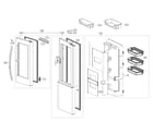 LG LSXC22396D/00 refrigerator door diagram