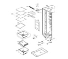 LG LSXC22486S/00 refrigerator compartment diagram