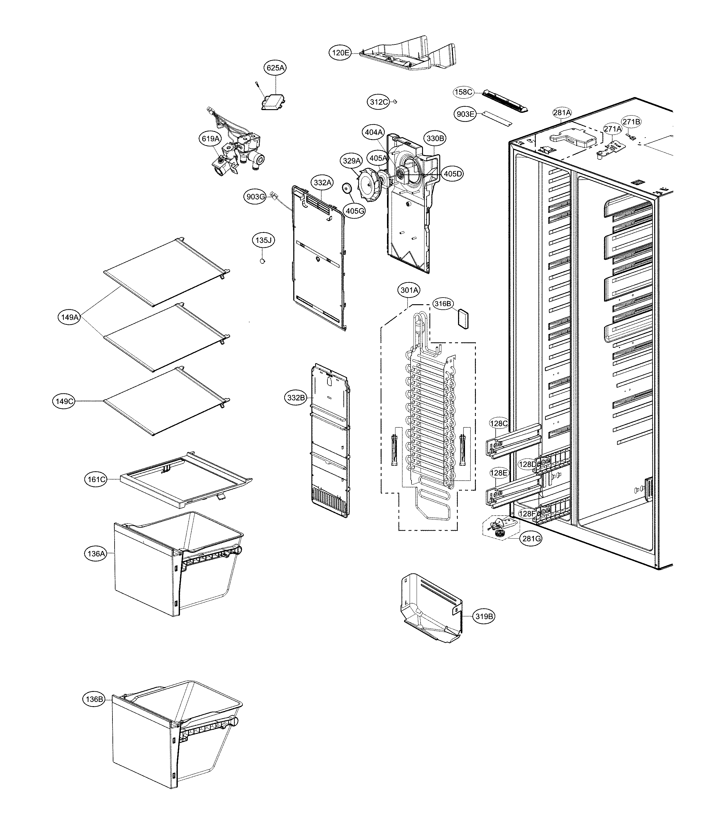 FREEZER COMPARTMENT