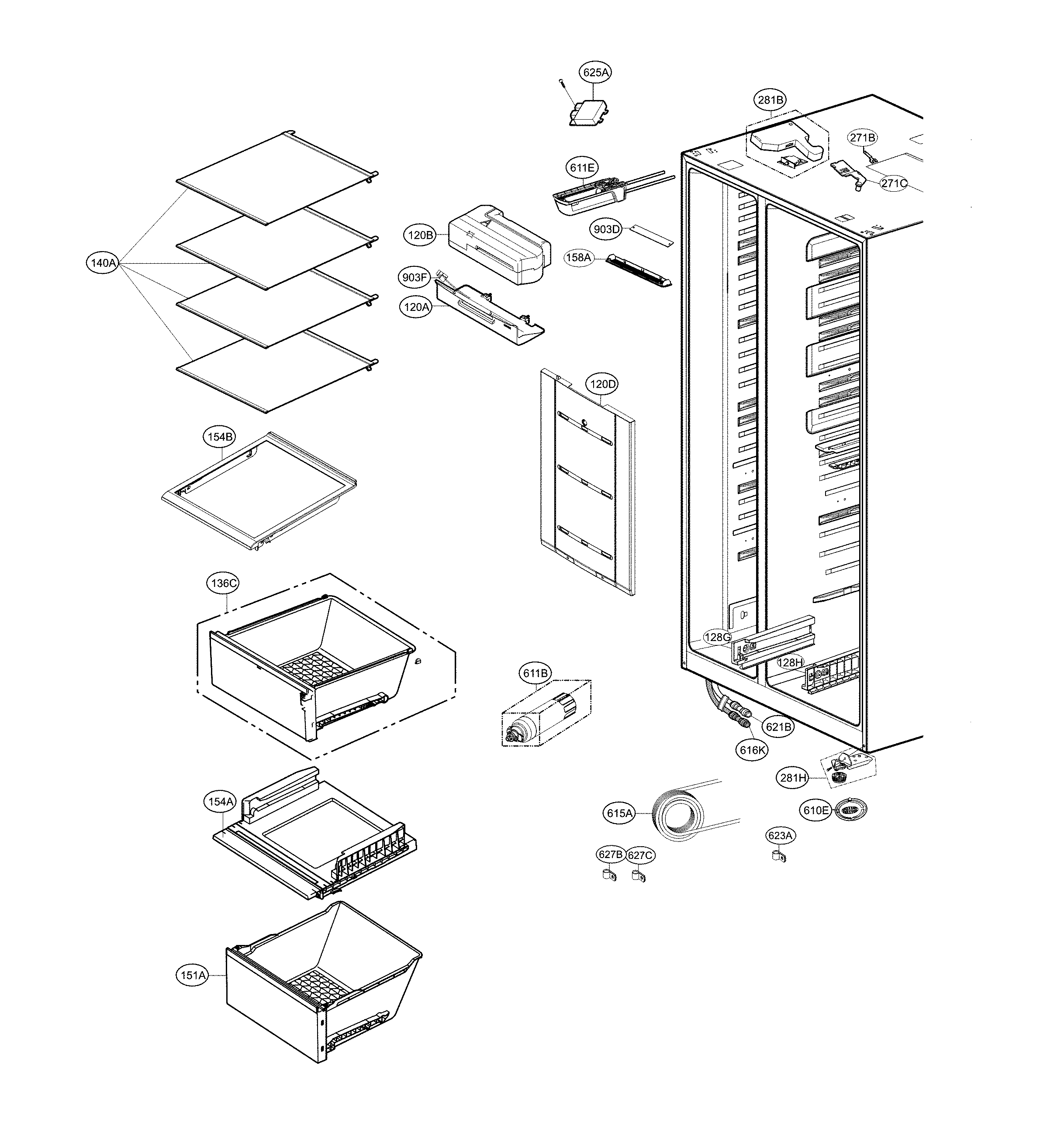 REFRIGERATOR COMPARTMENT