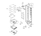 LG LSXS26336V/01 refrigerator compartment diagram