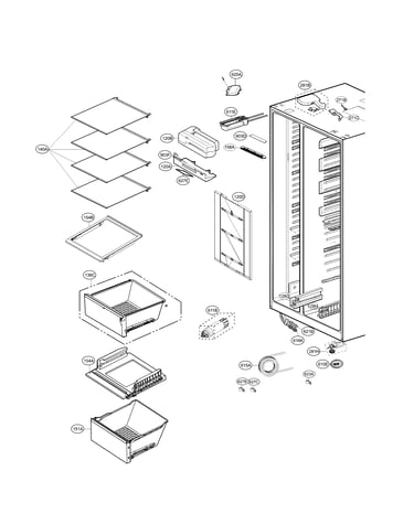 Refrigerator compartment