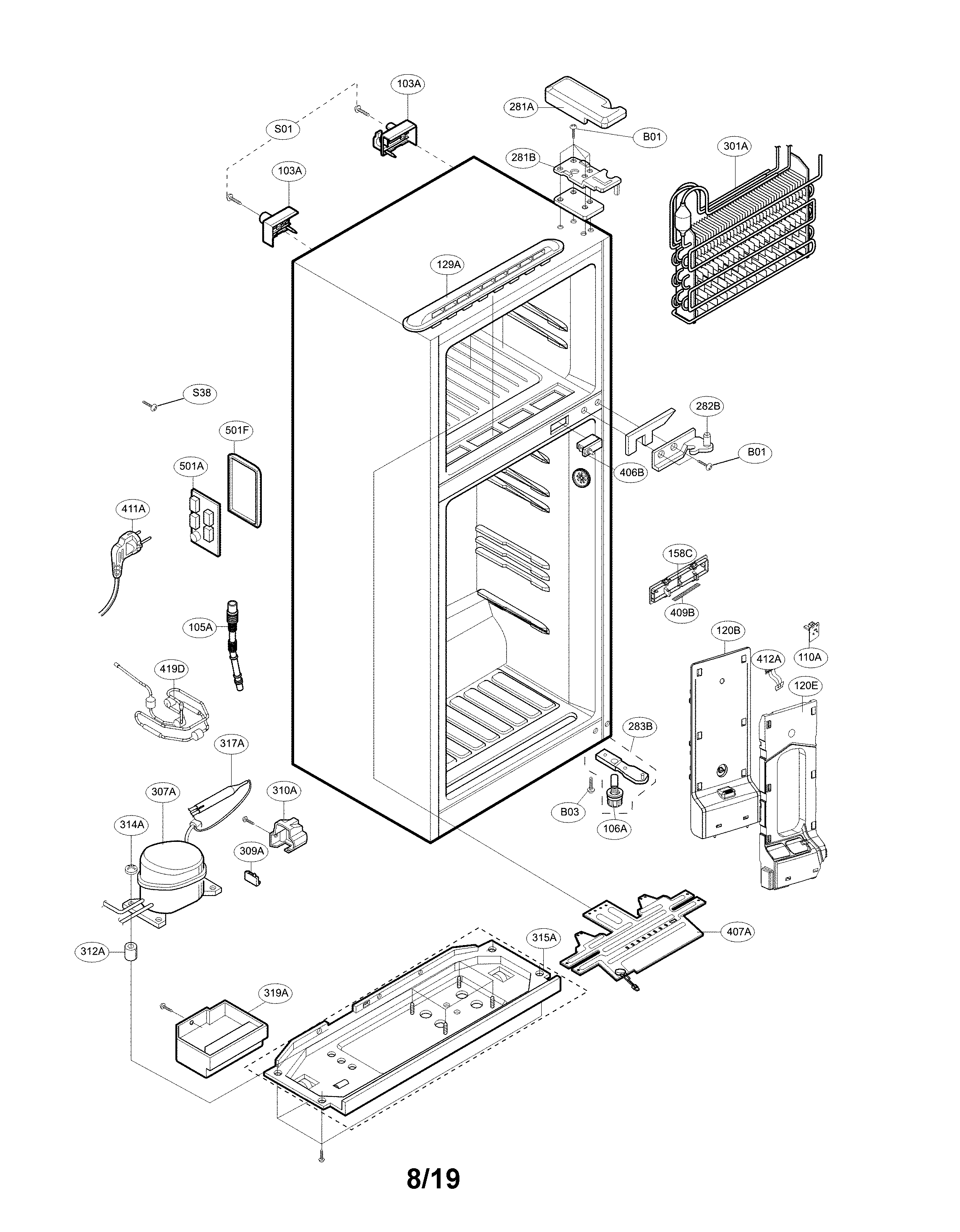 Case parts