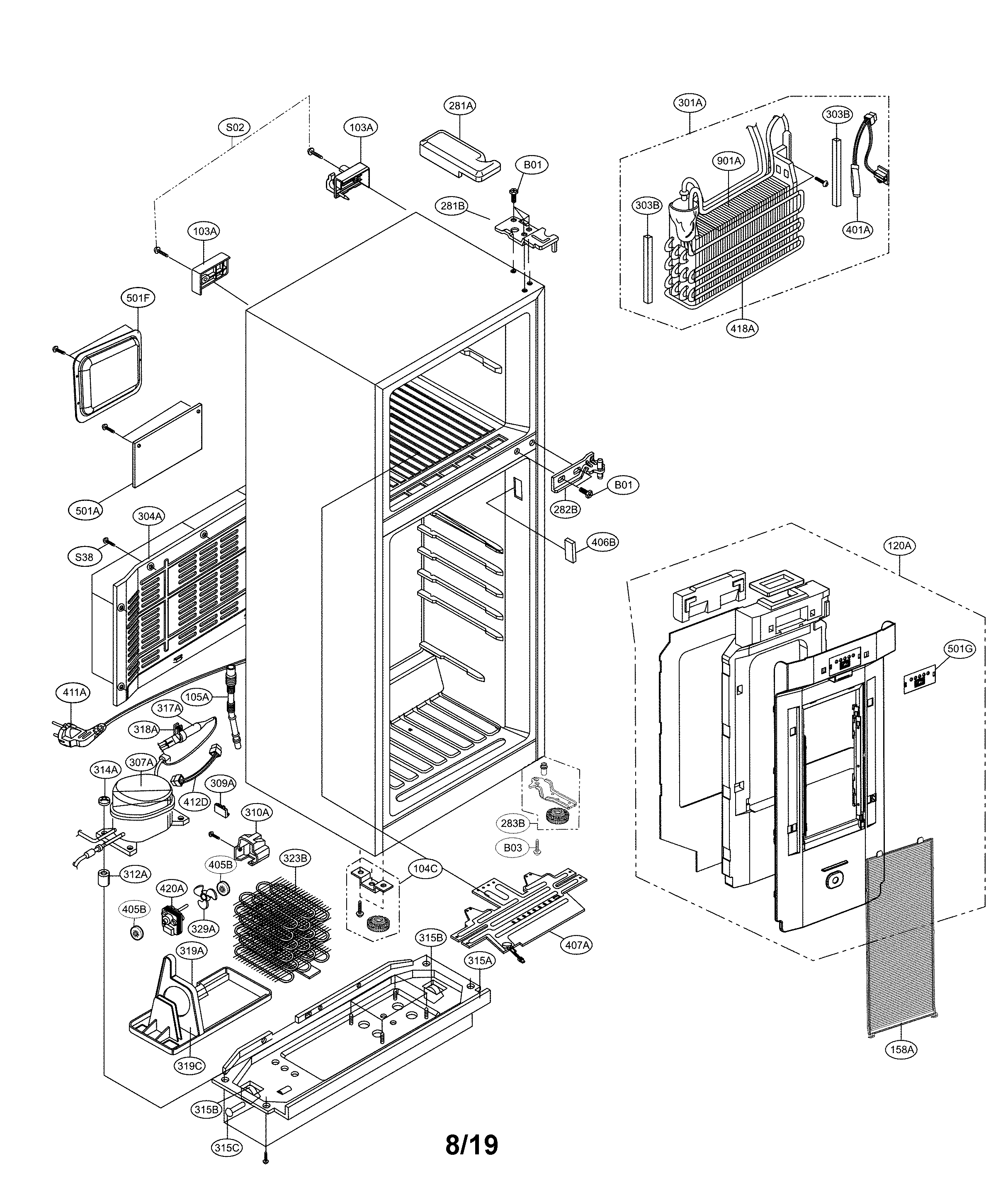 Case parts