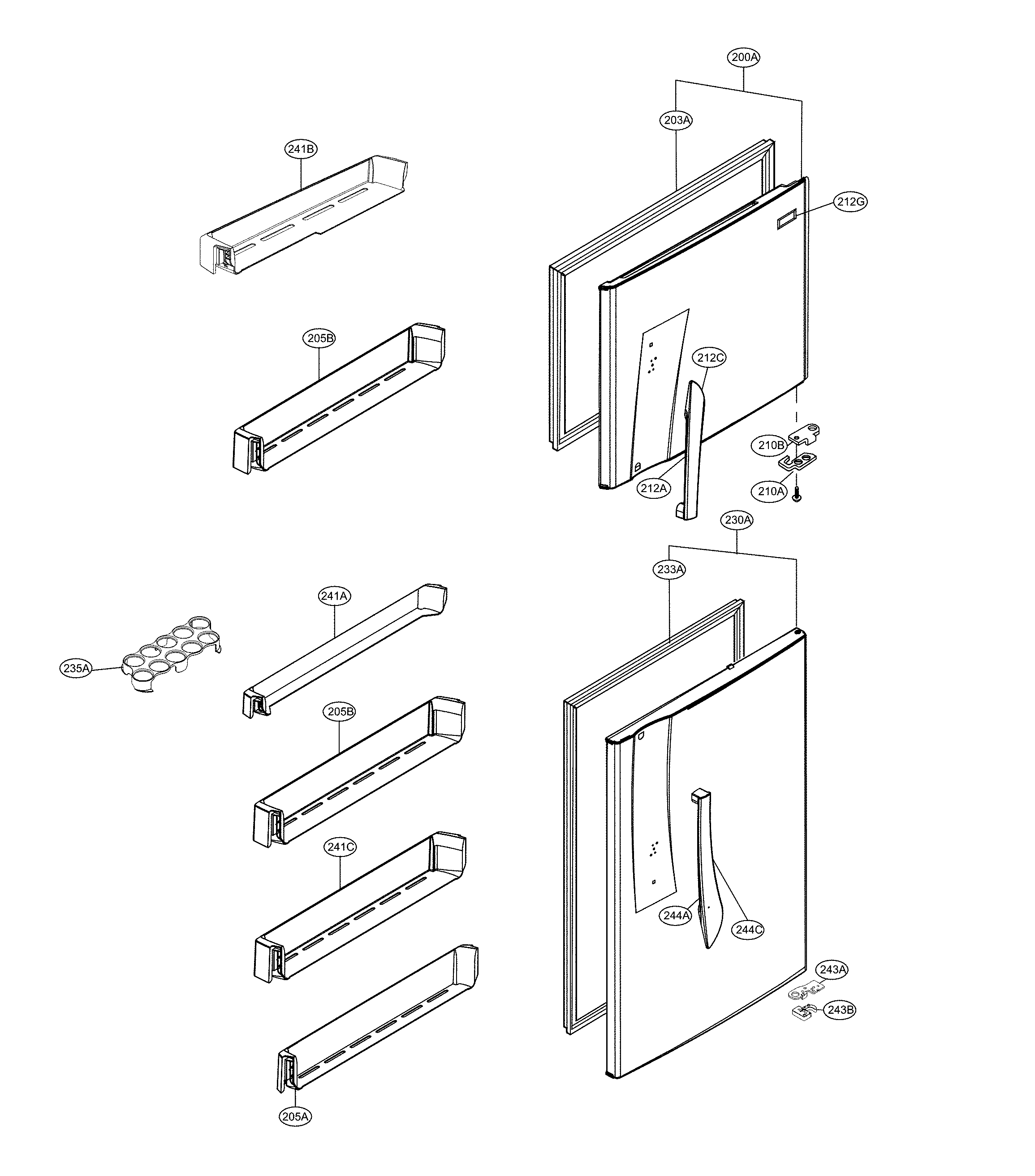 Door parts