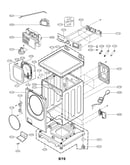 Cabinet and control panel assy