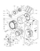 Drum and tub assy
