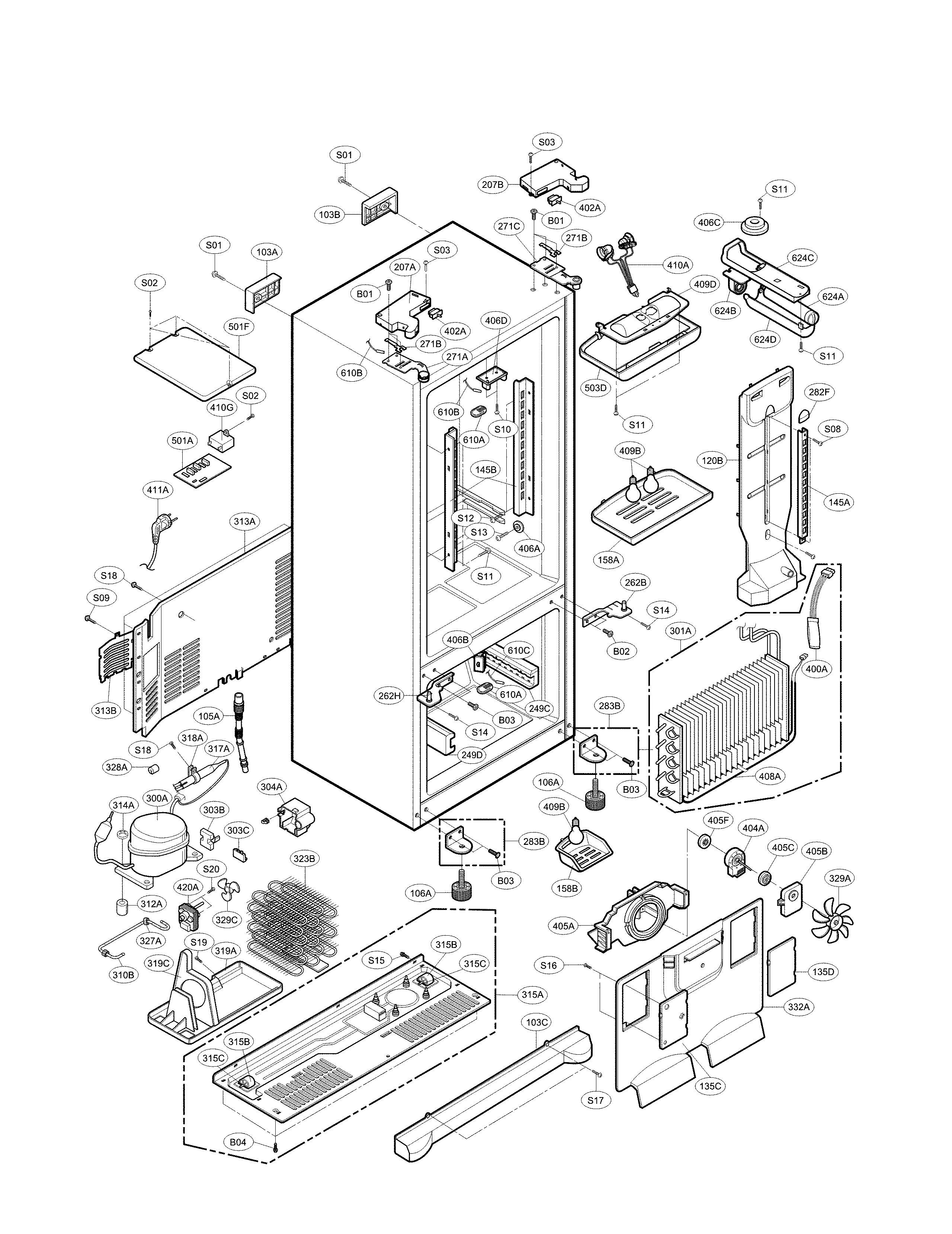 CASE PARTS