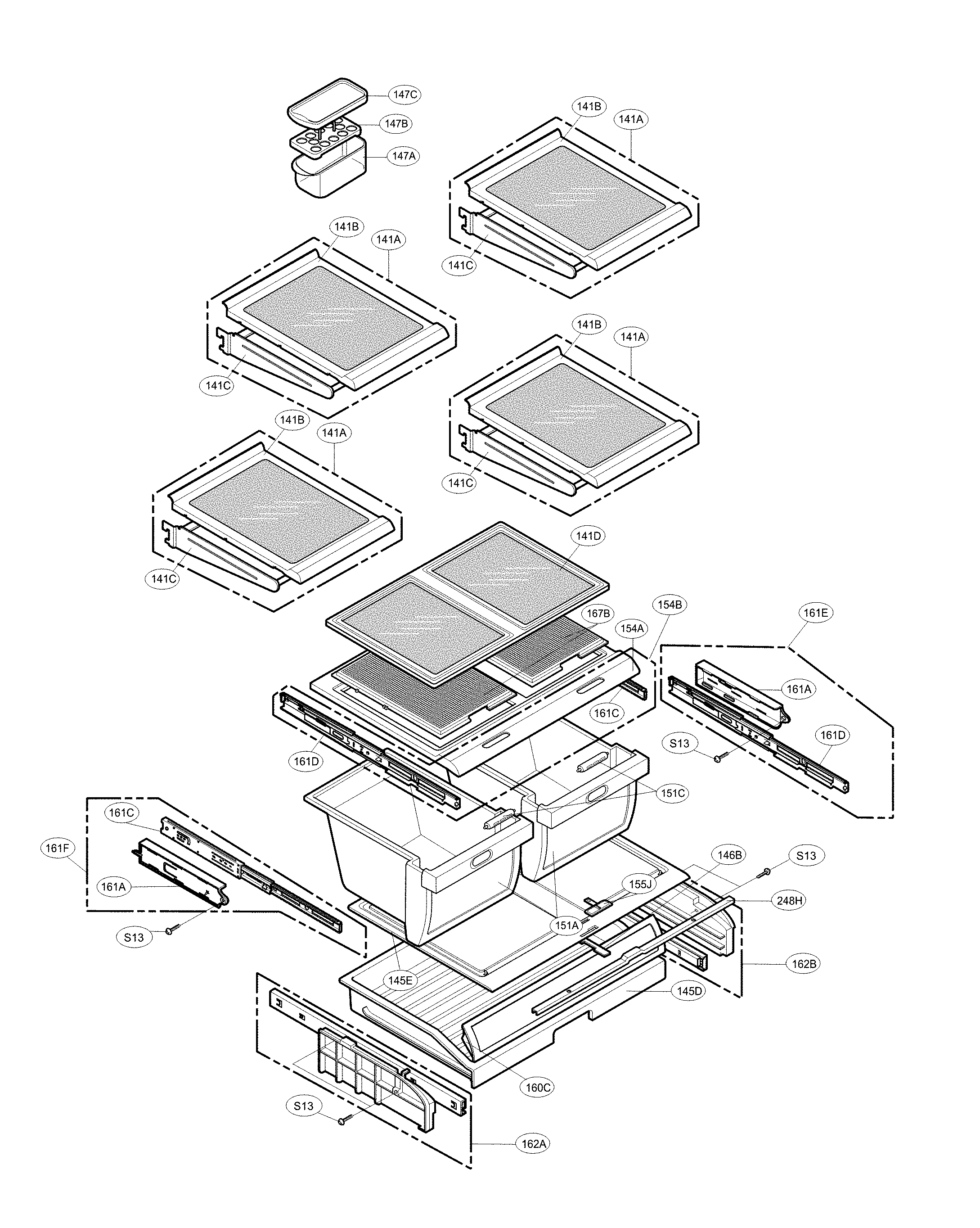 REFRIGERATOR PARTS