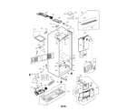 Kenmore 79572597711 case parts diagram