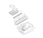 Kenmore 79572597711 freezer parts diagram