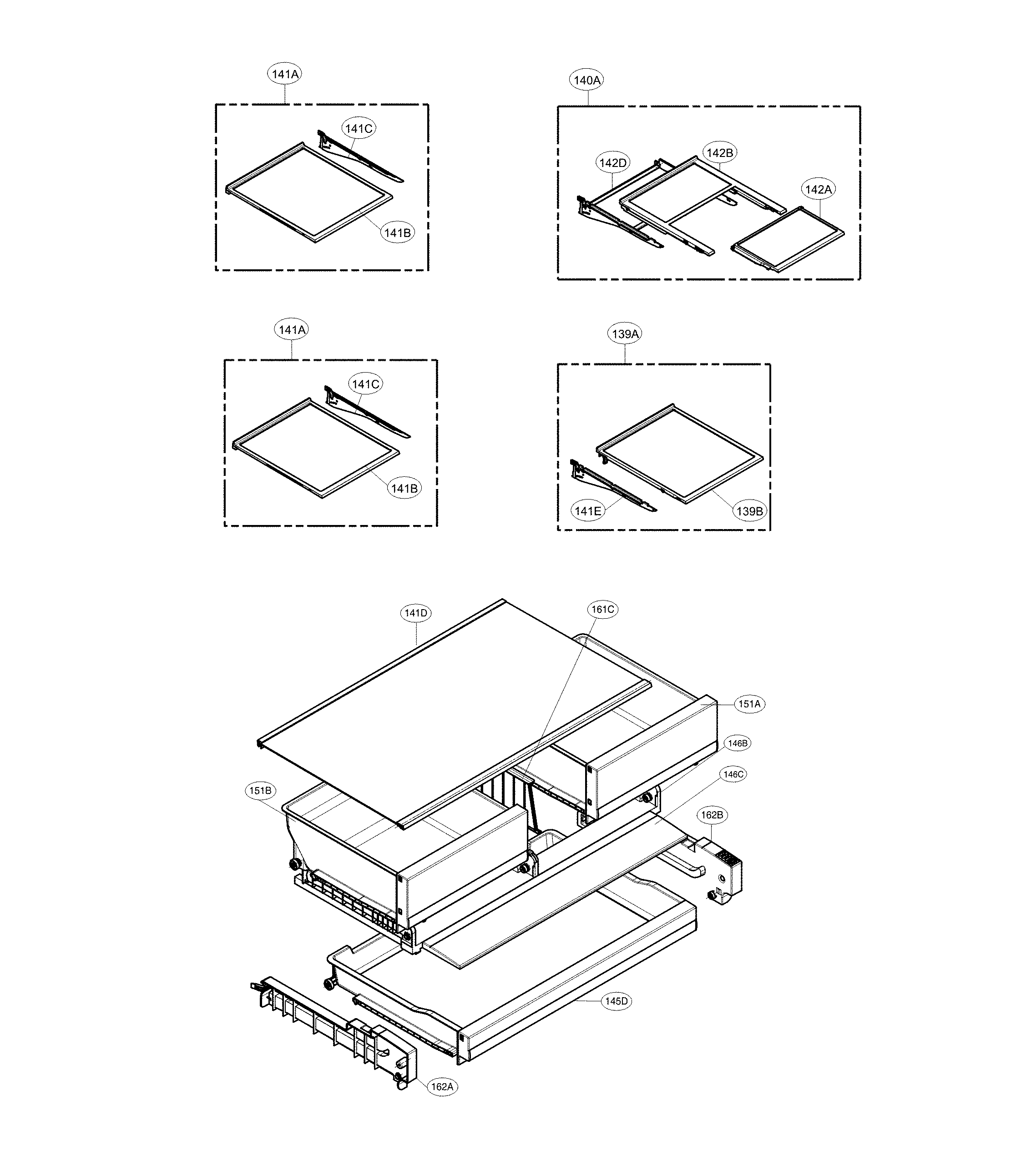 Refrigerator parts