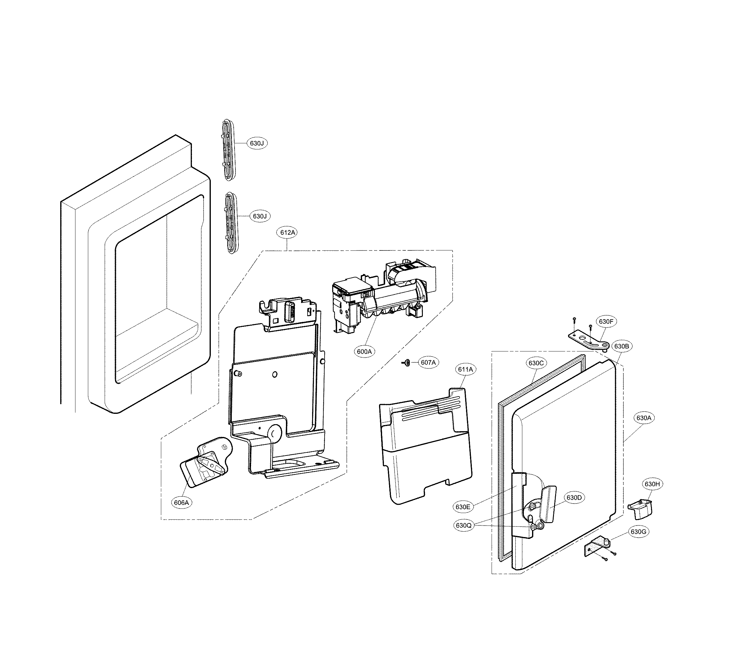 Ice maker parts