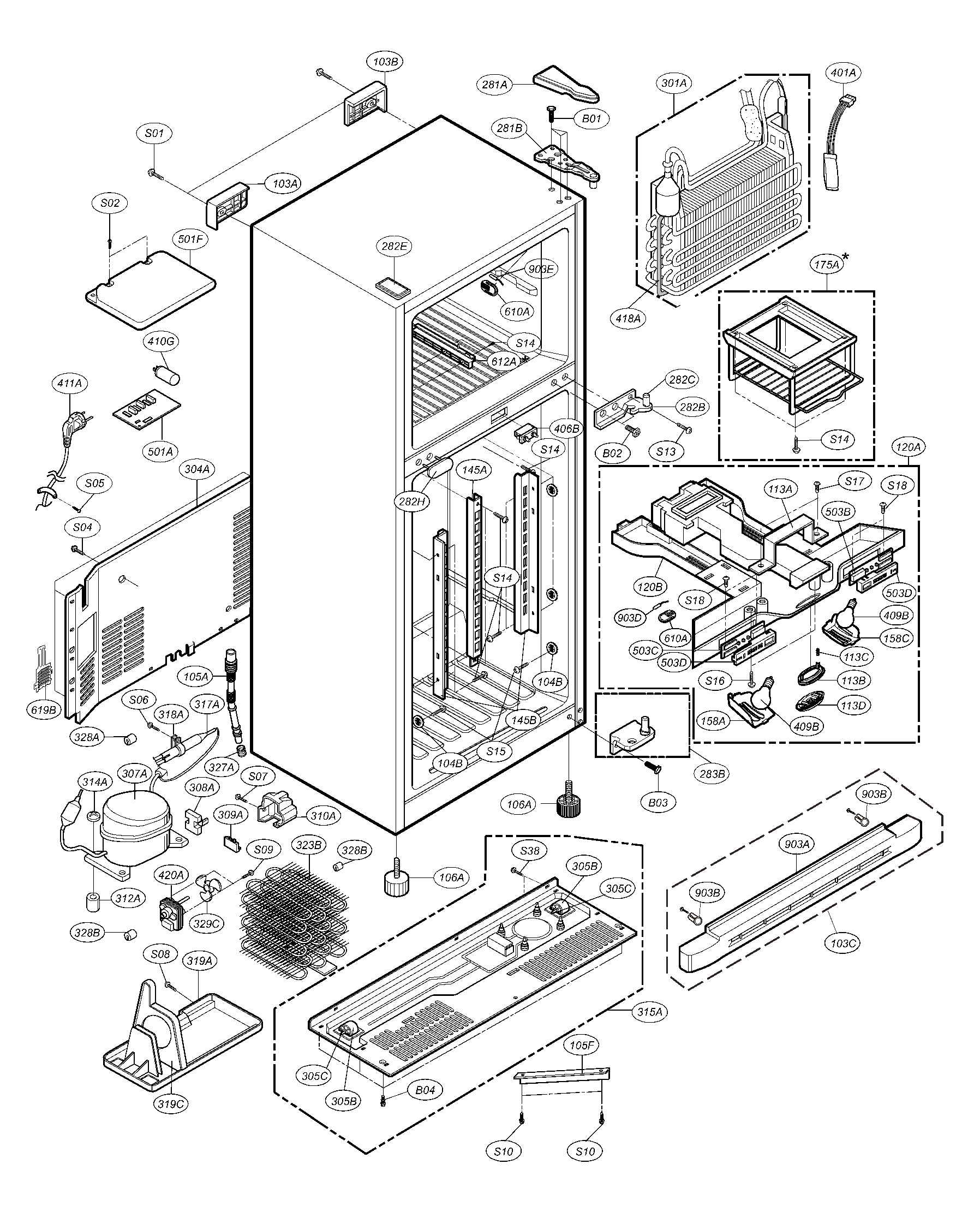 Case parts