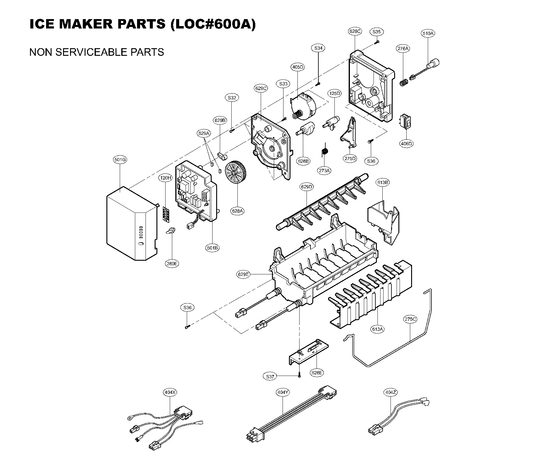 Ice maker parts