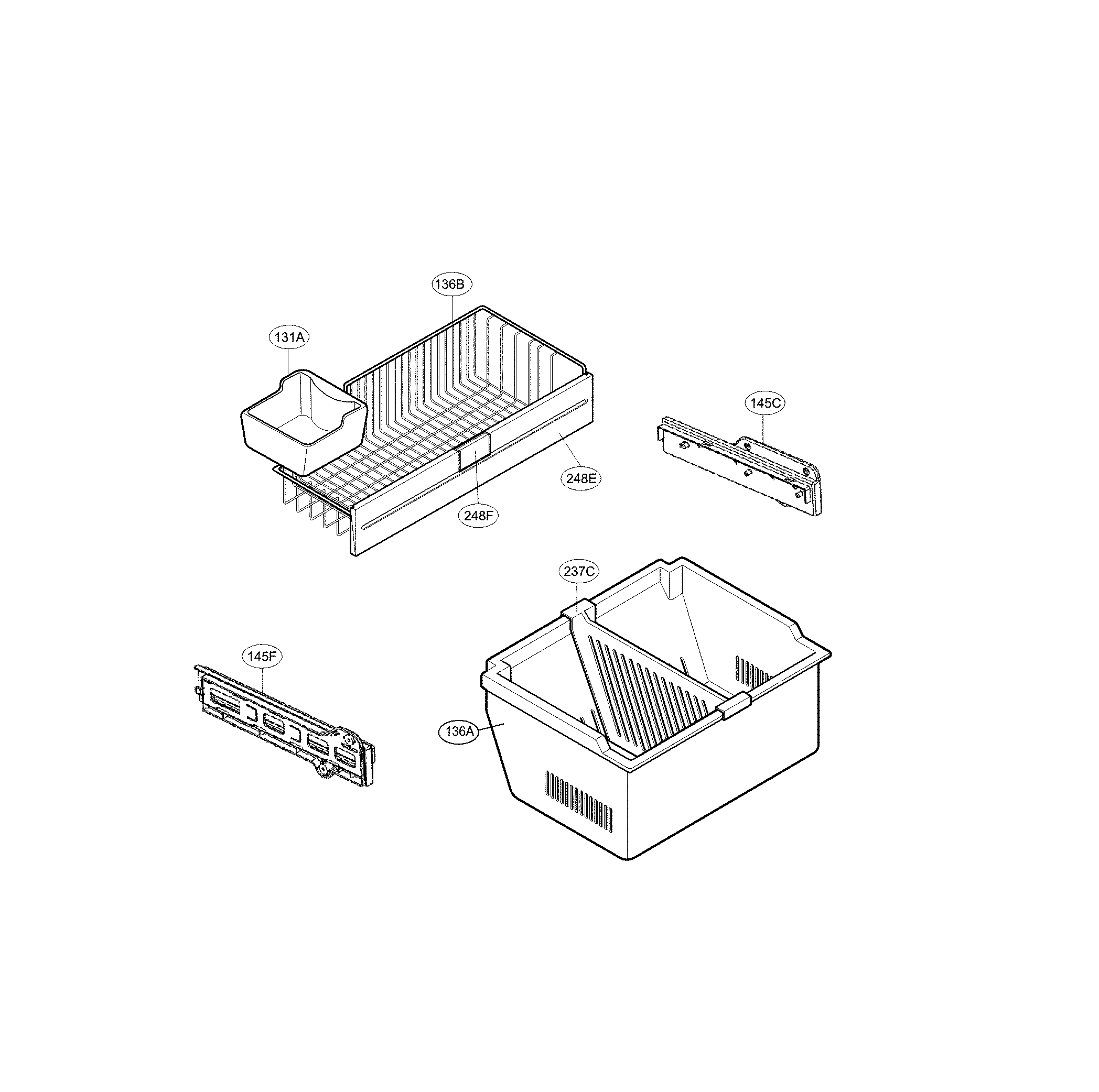 Freezer parts