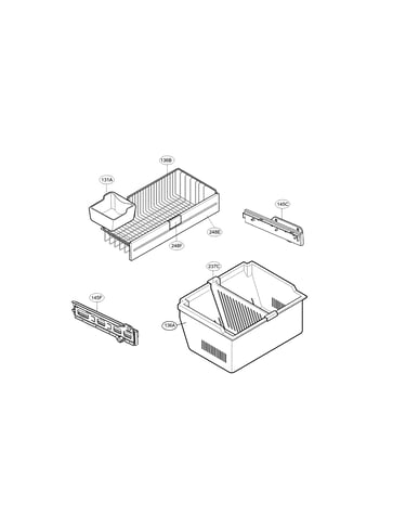 Freezer parts