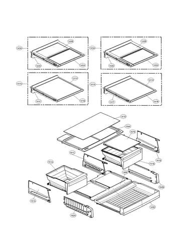 Refrigerator parts