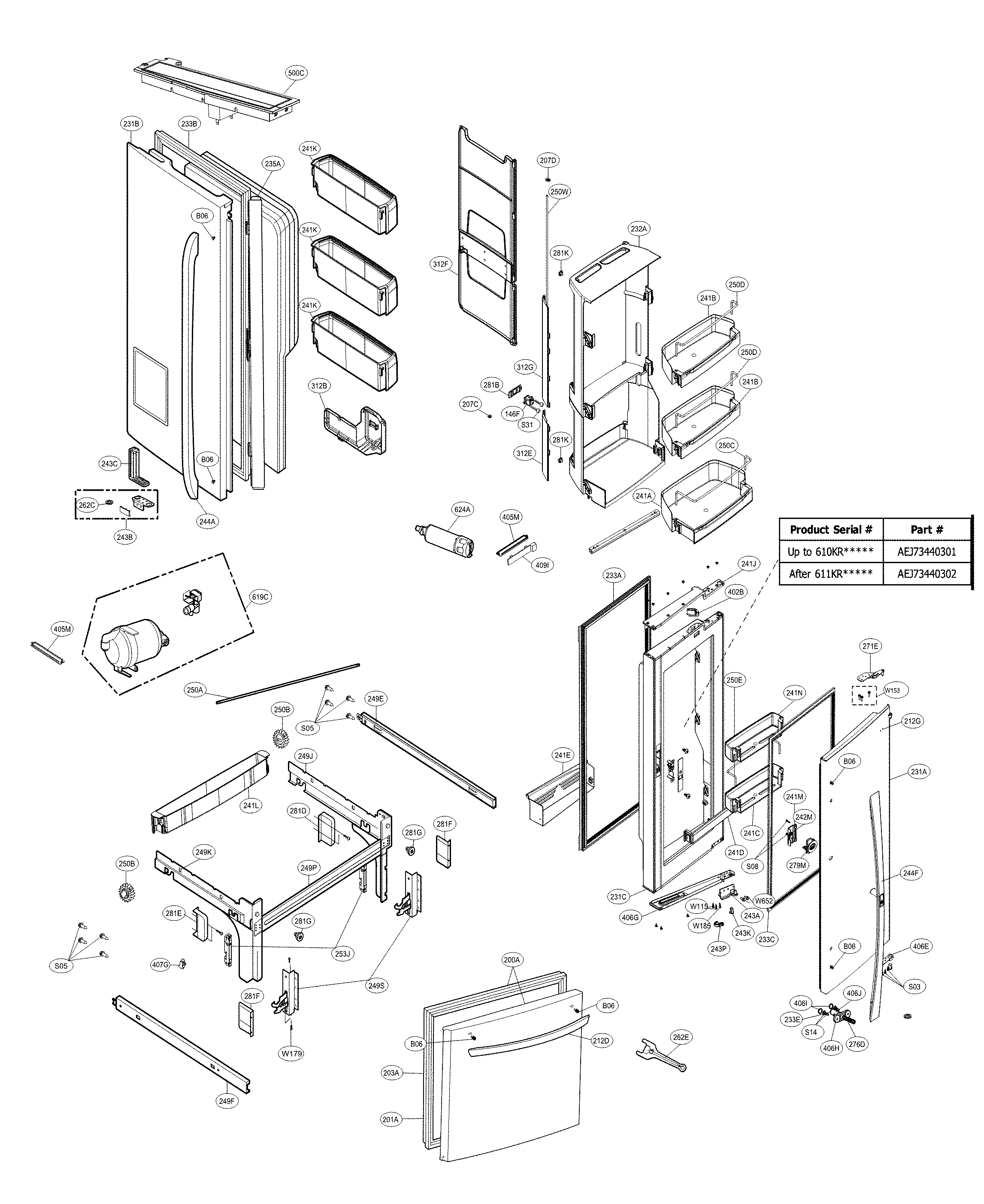 Door parts