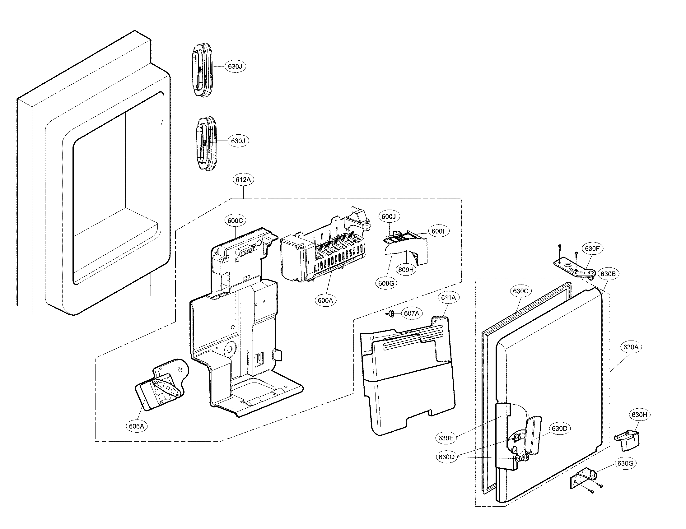 Ice maker parts