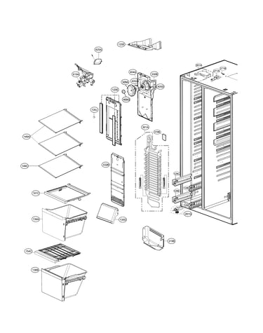 Freezer parts
