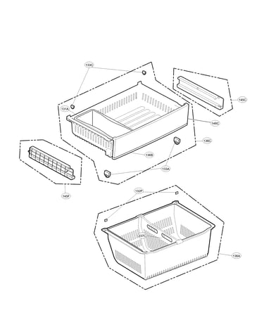 Freezer parts