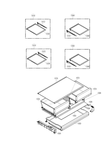 Refrigerator parts