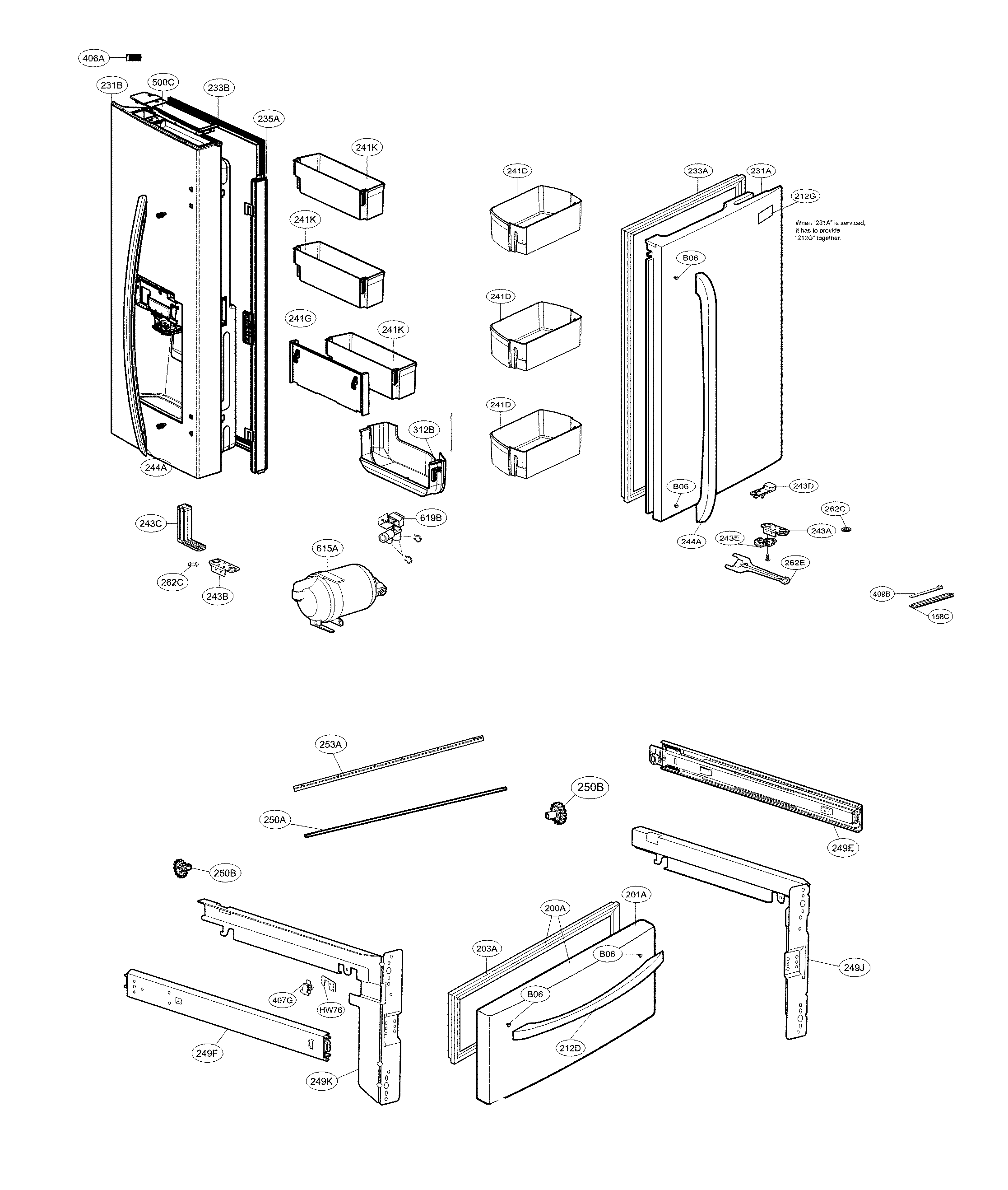 DOOR PARTS