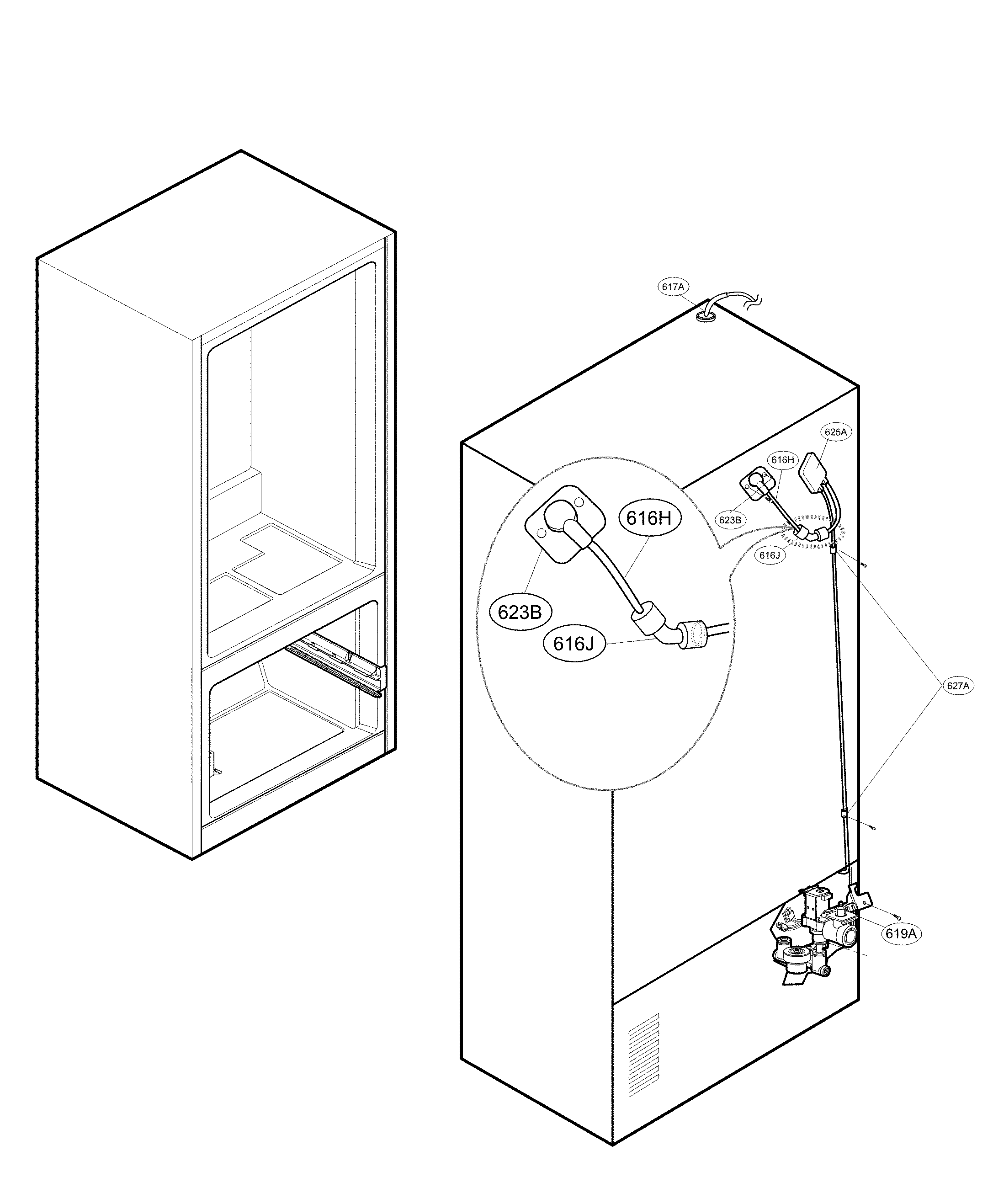 VALVE AND WATER PARTS