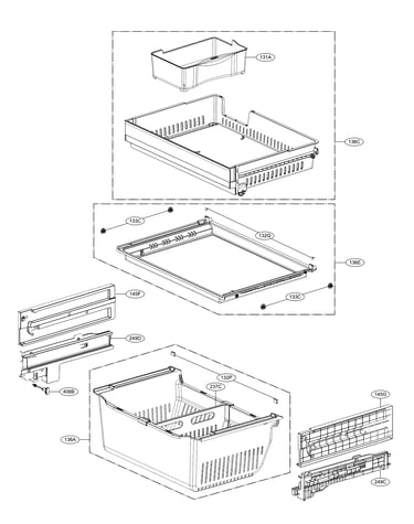 Freezer parts