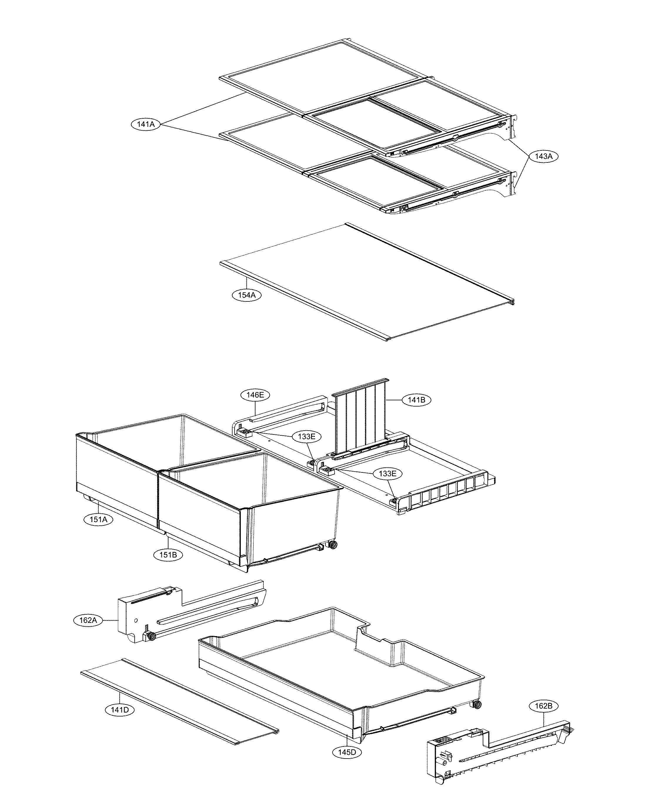 Refrigerator parts