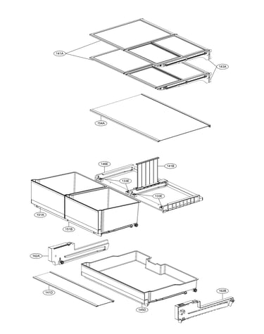 Refrigerator parts