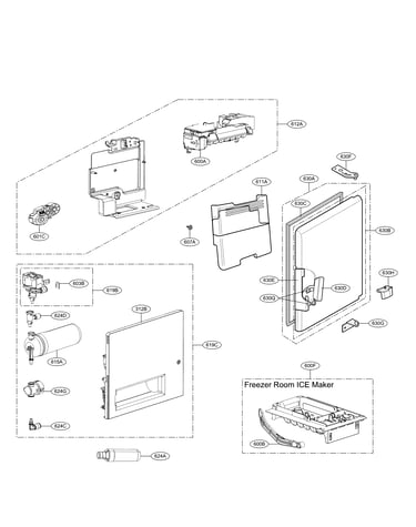 Ice maker parts