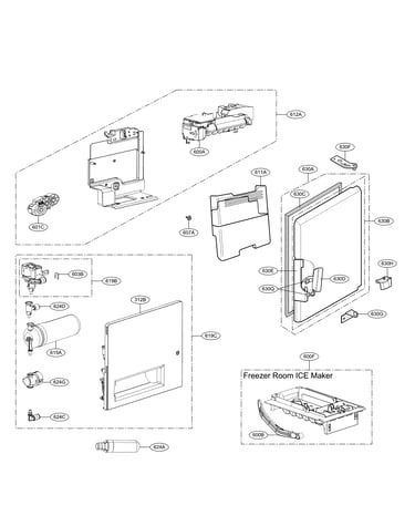 Ice maker parts