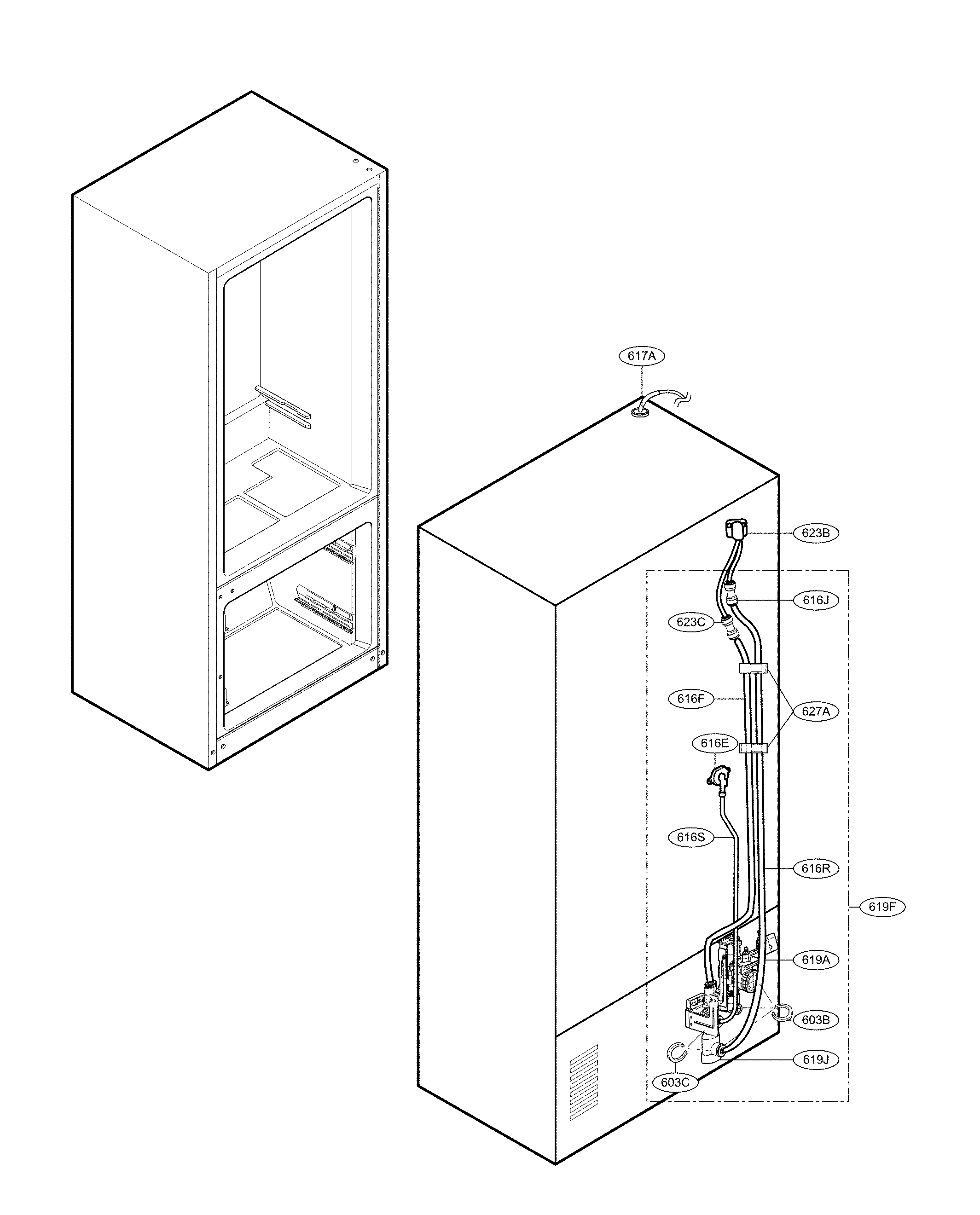 Ice maker parts